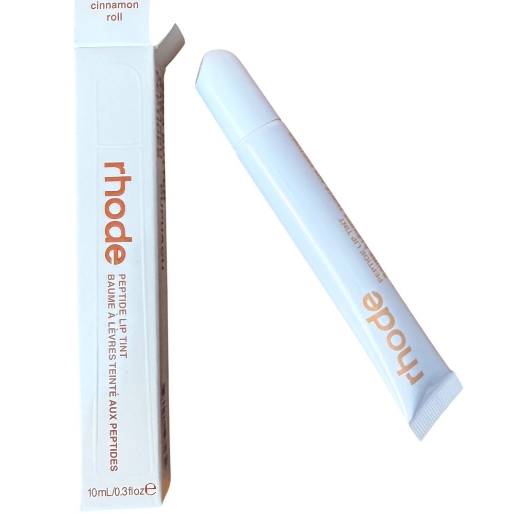 Rhode Peptide Lip Tint Cinnamon Roll 10ml Warm Brown Gloss